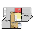 阿雷纳布里克酒店 木屋 齐勒河谷采尔